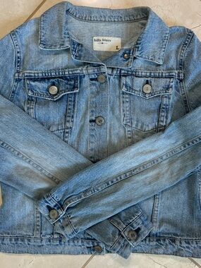 Y2K Vintage Billy Blues Light Wash Denim Trucker Jacket Jean Coat Women's Size L